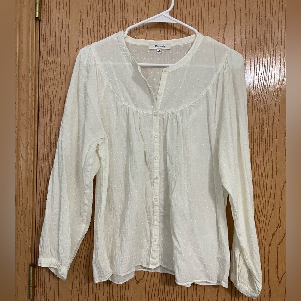 Madewell sz M blouse